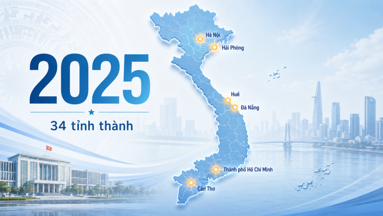 sáp nhập tỉnh thành 2026